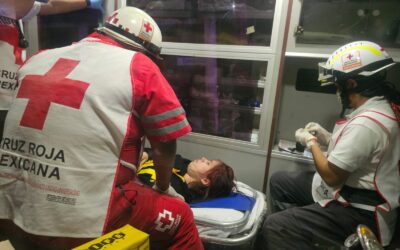 Enfermera se desmaya en la Lucio Blanco y es trasladada a una clínica particular
