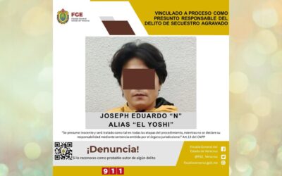 Vinculan a proceso a “El Yoshi”  como presunto responsable del delito de secuestro