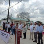 Gobierno municipal inauguró la pavimentación con concreto hidráulico de la calle Ixcóatl, de la colonia Anáhuac