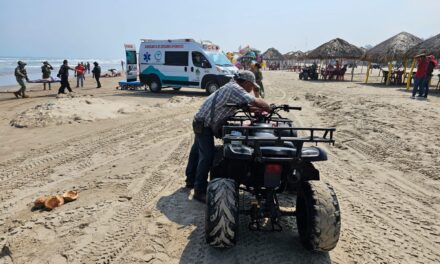 Cuatrimotos SIN SEGURO operan en las Playas Tuxpeñas