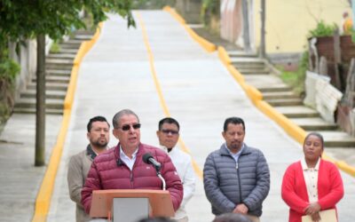 Gobierno de Tuxpan inaugura pavimentación en la calle Aldama, de la colonia Azteca
