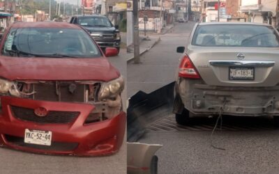Conductor Imprudente Causa Aparatoso Choque en la López
