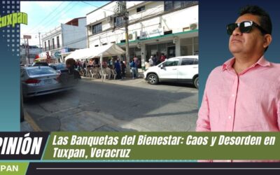 Las Banquetas del Bienestar: Caos y Desorden en Tuxpan, Veracruz