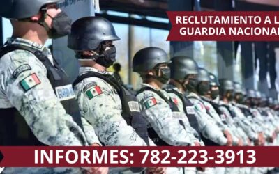 ¡Únete a la Guardia Nacional! Todo el proceso es gratuito