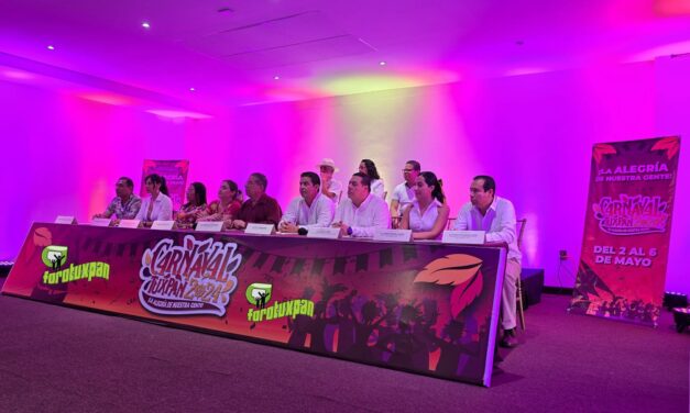 Se realizó la presentación del Comité de Carnaval Tuxpan 2024 y se publicaron las convocatorias