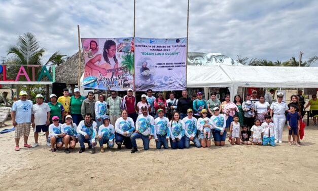 Inaugurada la Temporada de Anidación de Tortugas Marinas 2024 en Tuxpan, Veracruz