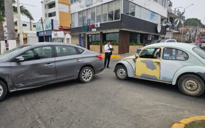 Noticia del Accidente frente al Andrade