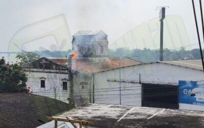 Incendio de chimenea en el Espeto do Brasil moviliza a bomberos