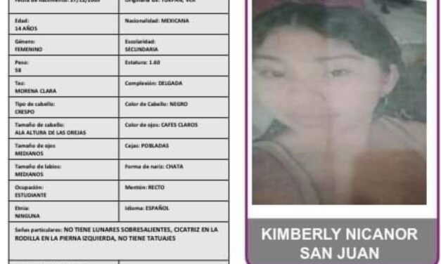 ¡Desparece Kimberly! ¡TEMEN POR SU INTEGRIDAD!