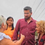 Daniel Cortina respalda a candidatas de MORENA: Sheinbaum y Nahle, el músculo político en acción