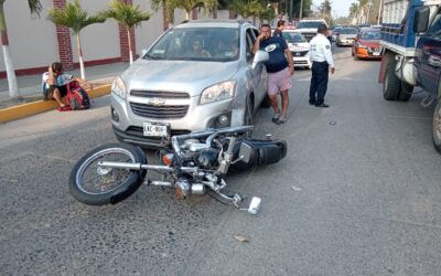 Turista VS Turista en la carretera a la BARRA: No hubo lesionados