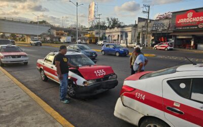 Se dan por DETRÁS entre Taxistas