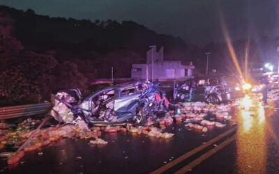 ACCIDENTE EN LA MÉXICO – TUXPAN DEJA 5 PERSONAS MUERTAS