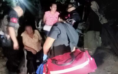 Ebrio termina convivio en un pozo: Incertidumbre sobre si fue empujado o se cayó