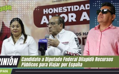 Candidato a Diputado Federal Dilapidó Recursos Públicos para Viajar por España