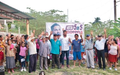Comunidades de Tuxpan respaldan las propuestas legislativas de Daniel Cortina