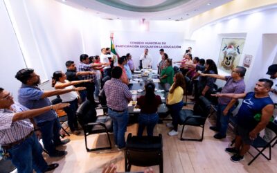 Tuxpan renovó el Consejo Municipal de Participación Social en la Educación