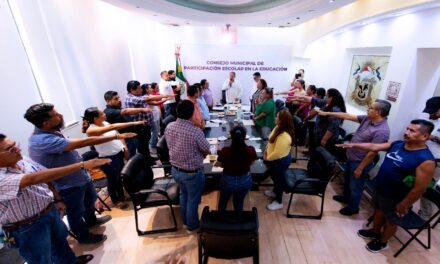 Tuxpan renovó el Consejo Municipal de Participación Social en la Educación