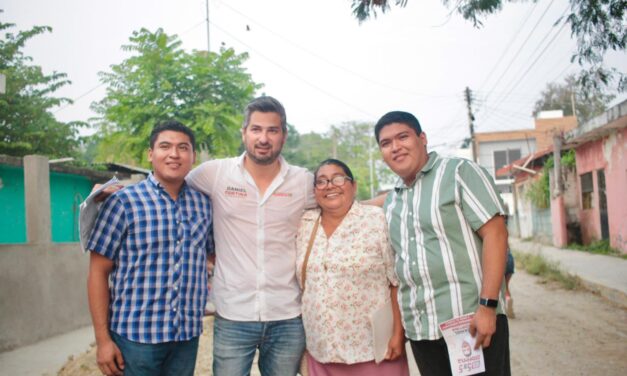 Daniel Cortina llevará la voz de los ciudadanos y de los empresarios al Congreso de Veracruz