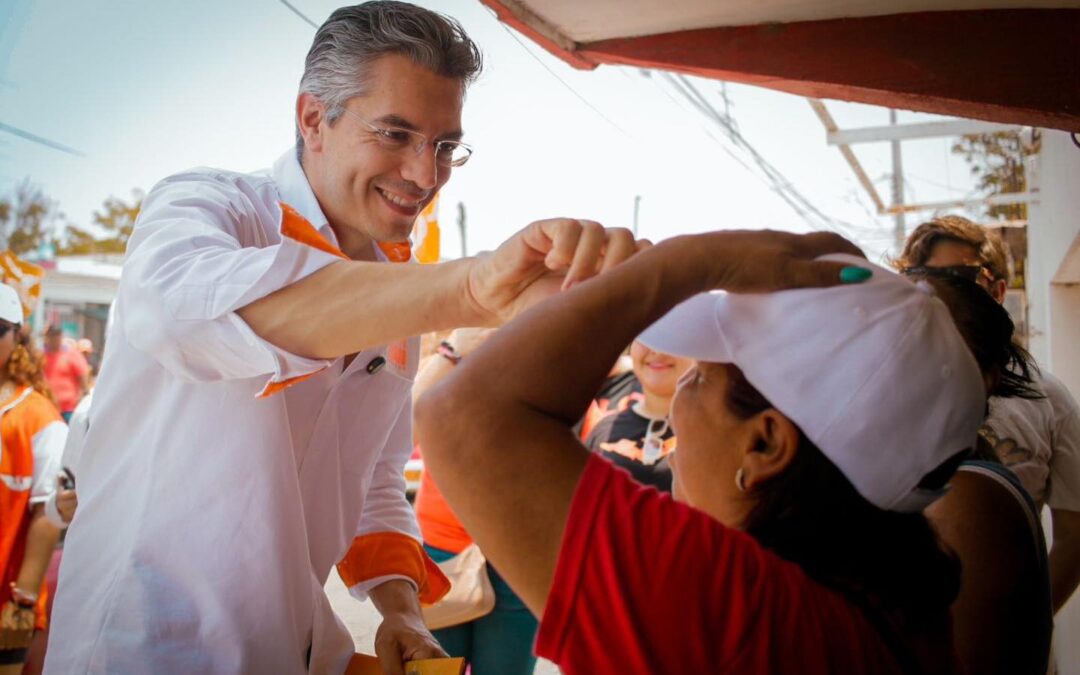 Pide Dante Delgado a veracruzanos respaldar el proyecto de Movimiento Ciudadano