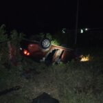 Volcadura en la Tuxpan-Cazones deja un lesionado leve