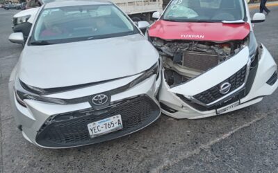 ACCIDENTE VIAL EN EL BULEVAR INDEPENDENCIA DEJA UN LESIONADO