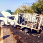 ¡Incendio en la autopista México-Tuxpan! Afortunadamente, sin víctimas