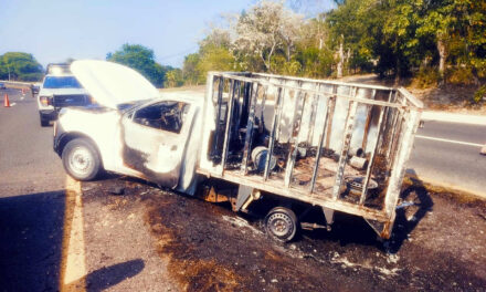 ¡Incendio en la autopista México-Tuxpan! Afortunadamente, sin víctimas