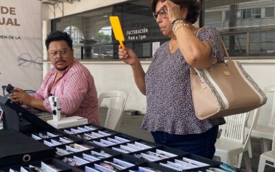 Este jueves se reanudaron las jornadas de salud visual en apoyo de las familias tuxpeñas