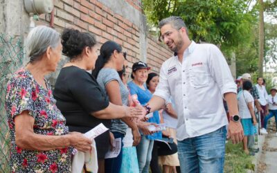 Colonos de Tuxpan respaldan el proyecto de la transformación