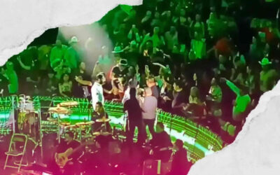 Mauricio Acosta canta con Julión Álvarez en la Feria de Puebla 2024