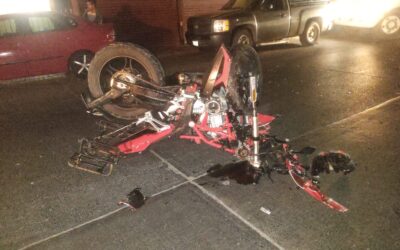 Motociclista Gravemente Herido al Ser Embestido por Automóvil en Tuxpan