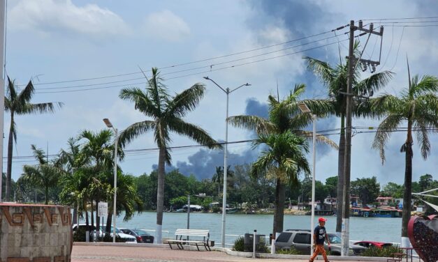 Incendio en la Fidel Herrera Genera Alarma entre la Población