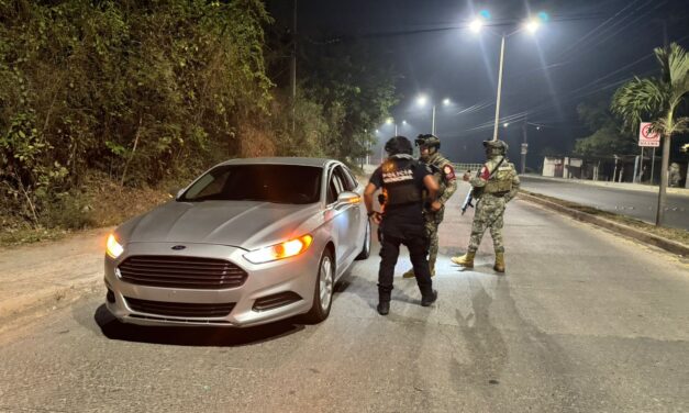 Aumentan fuerzas de seguridad y acciones preventivas para inhibir comisión de delitos en Tuxpan