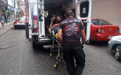 Taxista atropella a una joven en el centro de Tuxpan
