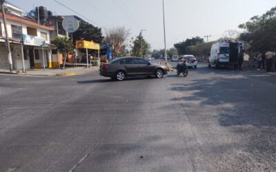 Abril no respeta señal de alto en las Américas: Un Lesionado