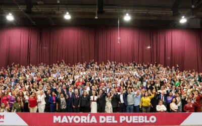 CLAUDIA TELLO ACUDE A ENCUENTRO CON PRESIDENTA ELECTA