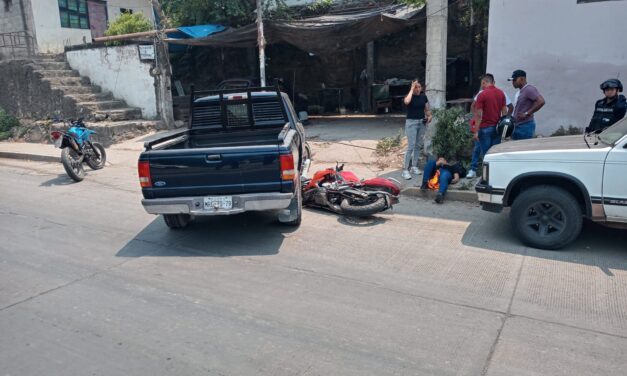 Verónica fue trasladada al Hospital Naval Tras Accidente en Libramiento