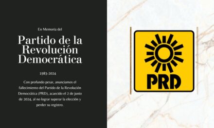 En memoria del PRD (1989 – 2024)