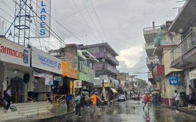 Tuxpan en “Alerta Gris” por Temporal Lluvioso-Disturbio Tropical. Se recomienda tomar precauciones.