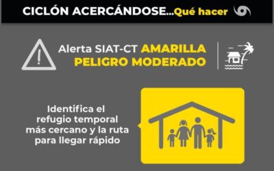 Se activó la “Alerta Amarilla-Peligro Moderado”, para Tuxpan y el norte de Veracruz, por el acercamiento del Potencial Ciclón Tropical Uno.