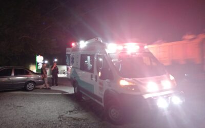 Motociclista Hospitalizado Tras Impacto en Carretera Tuxpan-Tampico