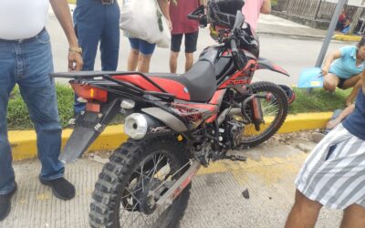 Doble accidente en las Américas deja un herido; responsable huyó con rumbo desconocido