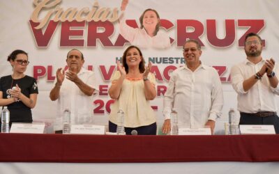 Tuxpan dio una gran bienvenida a Rocío Nahle, gobernadora Electa del estado de Veracruz, en su “Gira de Agradecimiento”.