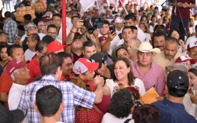 ¡GOBERNADORA! ¡GOBERNADORA! RECIBE COATZACOALCOS A ROCÍO NAHLE