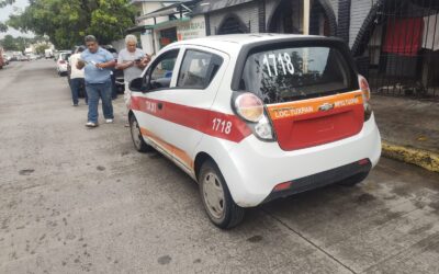 Accidente en la López: Un Mal Entendido al Maniobrar