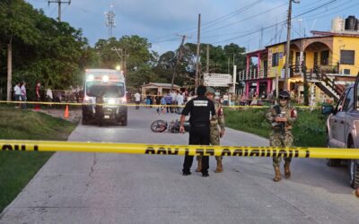 Tragedia en la carretera Tuxpan-Cazones: Motociclista pierde la vida tras ser impactado por otro conductor que se da a la fuga