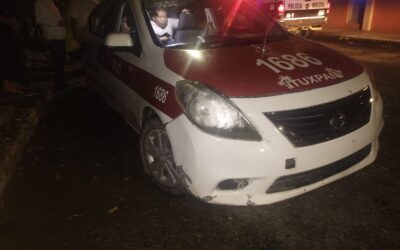 Chocan al Taxi 1686: Lesionan a vecina de Zapote Gordo