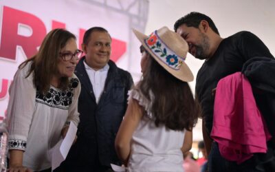 ROCÍO NAHLE GOBERNARÁ CERCANA AL PUEBLO ASEGURA CLAUDIA TELLO