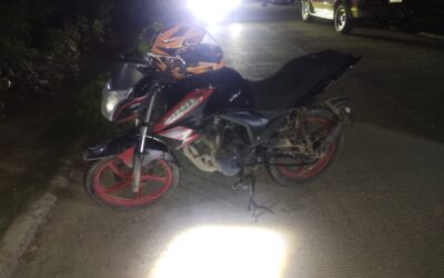 Herido al caer de una motocicleta en la Libertad de la Anáhuac